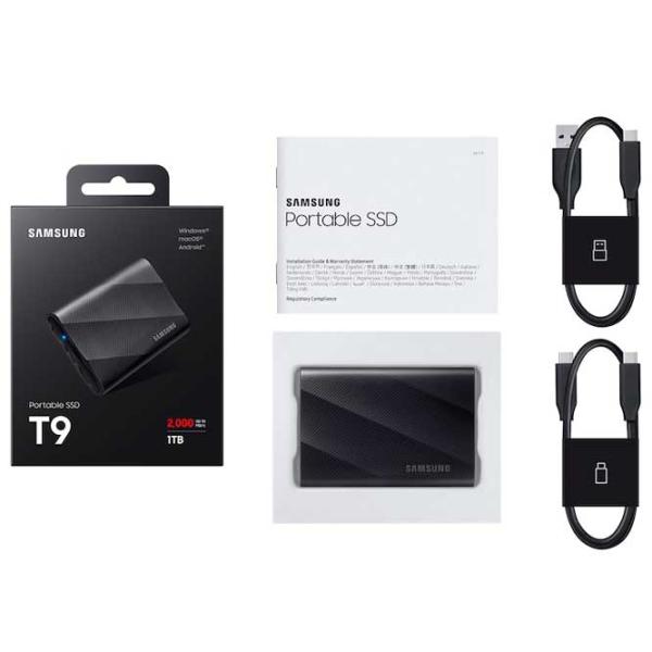 SSD Samsung T9 1 TB Black photo 4