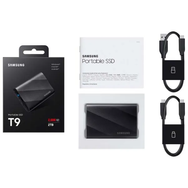 SSD Samsung T9 2 TB Black photo 4