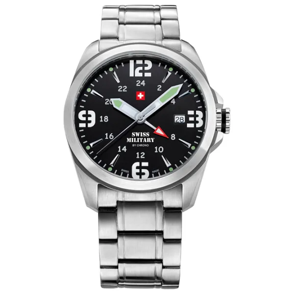 Ceas de mână pentru bărbați Swiss Military SM34034.01 Cuarț/ 40 mm photo 2 Ceas de mână pentru bărbați Swiss Military SM34034.01 Cuarț/ 40 mm photo 2
