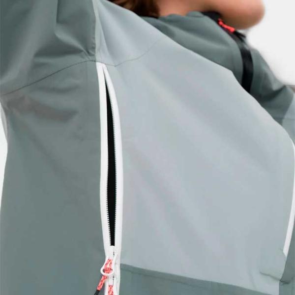 Ветровка для мужчин 4F 4FSS23TTJAM059-24S Демисезонная/ Серый photo 5 Ветровка для мужчин 4F 4FSS23TTJAM059-24S Демисезонная/ Серый photo 5