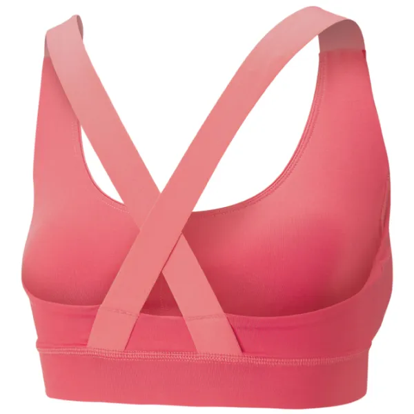 Bustieră pentru femei Puma Mid Impact Pink photo 2 Bustieră pentru femei Puma Mid Impact Pink photo 2