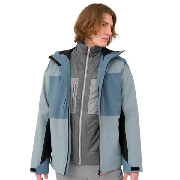 Ветровка для мужчин 4F 4FSS23TTJAM078-25S Демисезонная/ Серый photo 4 Ветровка для мужчин 4F 4FSS23TTJAM078-25S Демисезонная/ Серый photo 4