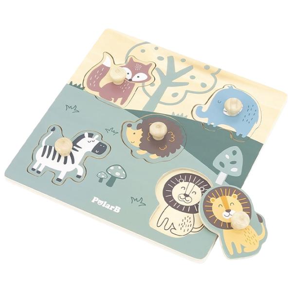 Puzzle PolarB by VIGA Дикие животные 1.5+/ Количество деталей: 5 photo 2 Puzzle PolarB by VIGA Дикие животные 1.5+/ Количество деталей: 5 photo 2