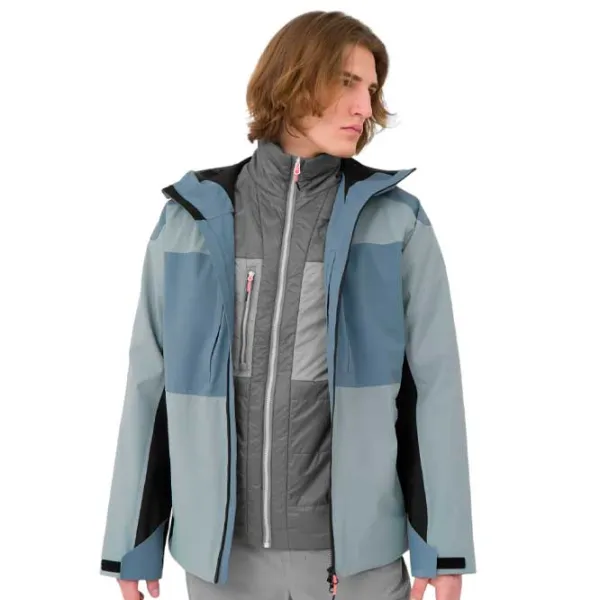 Ветровка для мужчин 4F 4FSS23TTJAM078-25S Демисезонная/ Серый photo 3 Ветровка для мужчин 4F 4FSS23TTJAM078-25S Демисезонная/ Серый photo 3