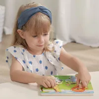 Puzzle VIGA Дикие животные 1.5+/ Количество деталей: 4 photo 3