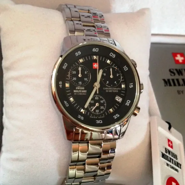 Ceas de mână unisex Swiss Military SM34005.01 Cuarț/ 36 mm photo 2 Ceas de mână unisex Swiss Military SM34005.01 Cuarț/ 36 mm photo 2