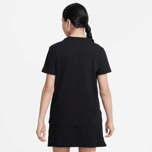 Футболка для девочек Nike G Nsw Tee Club Ss Boy  / Черный photo 4 Футболка для девочек Nike G Nsw Tee Club Ss Boy  / Черный photo 4