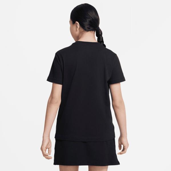 Футболка для девочек Nike G Nsw Tee Club Ss Boy  / Черный photo 4 Футболка для девочек Nike G Nsw Tee Club Ss Boy  / Черный photo 4