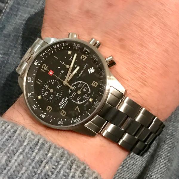 Ceas de mână pentru bărbați Swiss Military SM34012.01 Cuarț/ 41 mm photo 4 Ceas de mână pentru bărbați Swiss Military SM34012.01 Cuarț/ 41 mm photo 4