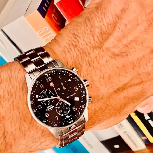 Ceas de mână pentru bărbați Swiss Military SM34012.01 Cuarț/ 41 mm photo 5 Ceas de mână pentru bărbați Swiss Military SM34012.01 Cuarț/ 41 mm photo 5