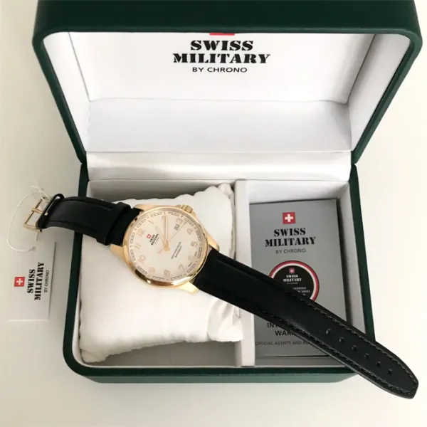 Ceas de mână pentru bărbați Swiss Military SM30200.29 Cuarț/ 39 mm photo 3 Ceas de mână pentru bărbați Swiss Military SM30200.29 Cuarț/ 39 mm photo 3