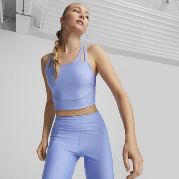 Bustieră pentru femei Puma Run Ultraform Crop Tank W Purple photo 3
