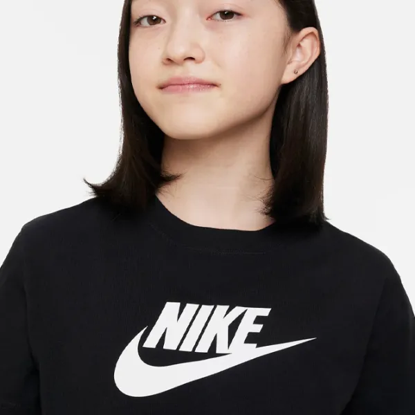 Футболка для девочек Nike G Nsw Tee Futura Ss  / Черный photo 4 Футболка для девочек Nike G Nsw Tee Futura Ss  / Черный photo 4