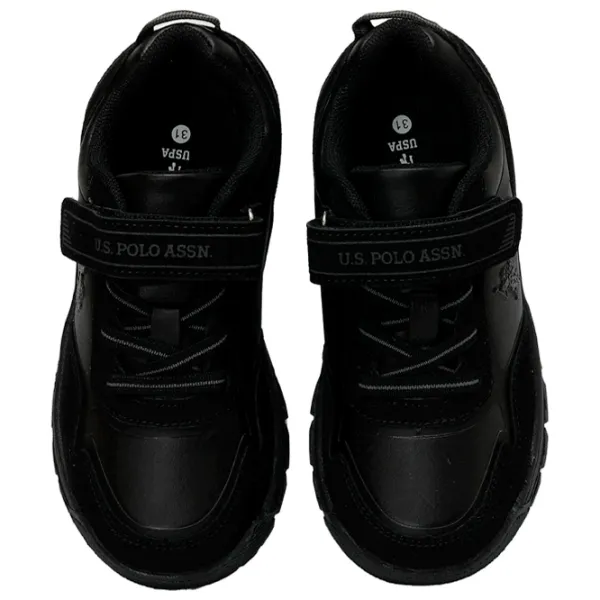 Adidași pentru băieți U.S. Polo Assn. 3W SAGAN JR 3PR Toamnă - iarnă/ Black photo 4