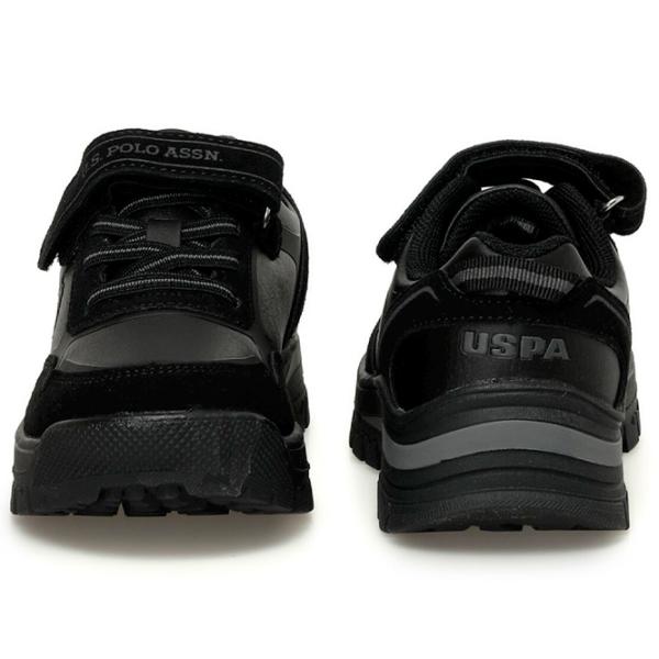 Кроссовки для мальчиков U.S. Polo Assn. 3W SAGAN JR 3PR Осень - Зима/ Черный photo 5 Кроссовки для мальчиков U.S. Polo Assn. 3W SAGAN JR 3PR Осень - Зима/ Черный photo 5