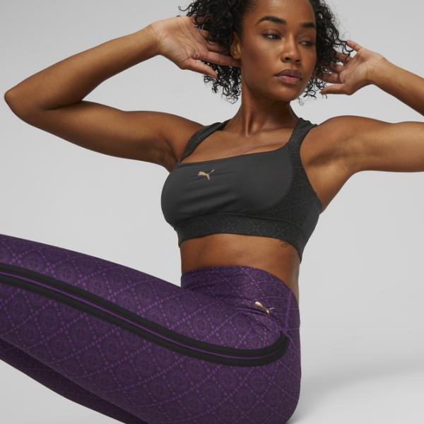 Bustieră pentru femei Puma Logo Love Mid Impact Bra Black photo 3 Bustieră pentru femei Puma Logo Love Mid Impact Bra Black photo 3