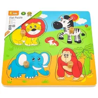 Puzzle VIGA Дикие животные 1+/ Количество деталей: 4 photo 2