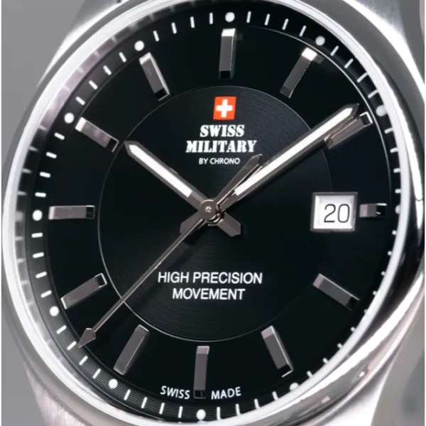 Ceas de mână pentru bărbați Swiss Military SM30200.01 Cuarț/ 39 mm photo 3