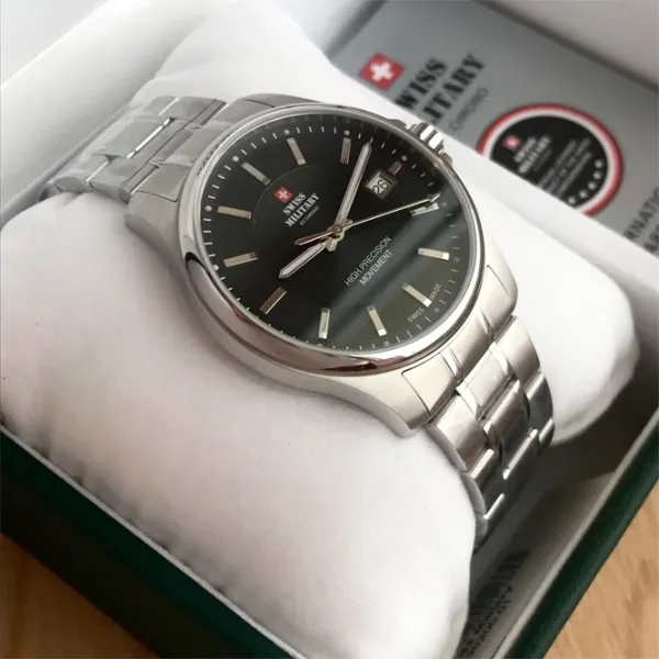 Ceas de mână pentru bărbați Swiss Military SM30200.01 Cuarț/ 39 mm photo 4
