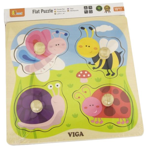 Puzzle VIGA Insecte 1.5+/ Numărul de piese: 4 photo 2