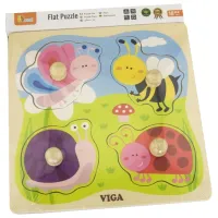 Puzzle VIGA Insecte 1.5+/ Numărul de piese: 4 photo 2