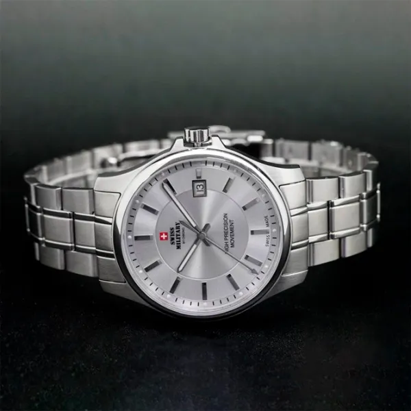 Ceas de mână pentru bărbați Swiss Military SM30200.02 Cuarț/ 39 mm photo 2