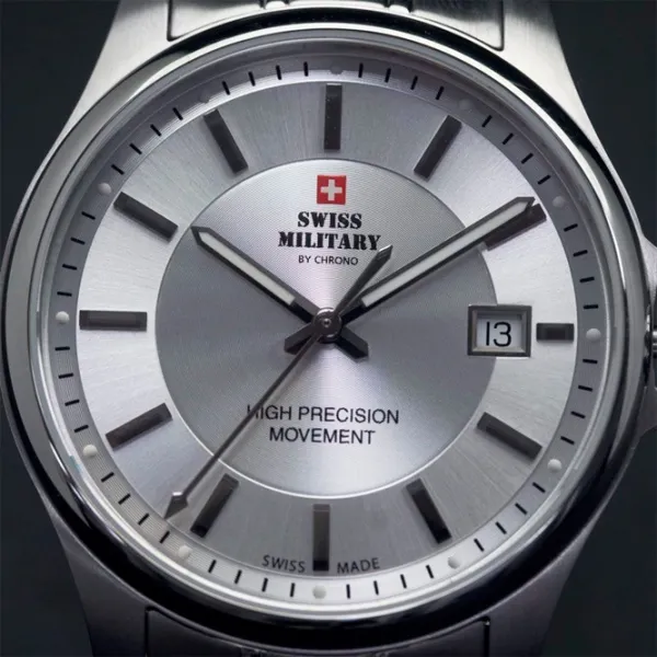 Ceas de mână pentru bărbați Swiss Military SM30200.02 Cuarț/ 39 mm photo 3