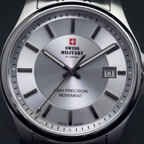 Ceas de mână pentru bărbați Swiss Military SM30200.02 Cuarț/ 39 mm photo 3