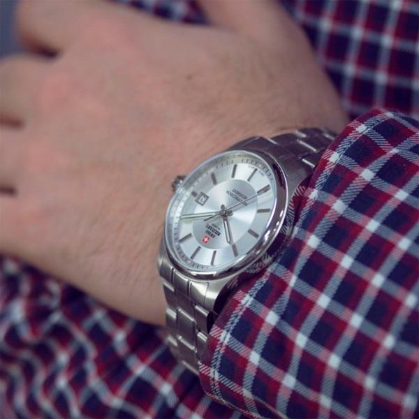 Ceas de mână pentru bărbați Swiss Military SM30200.02 Cuarț/ 39 mm photo 6