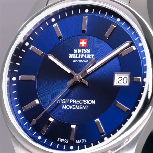 Ceas de mână pentru bărbați Swiss Military SM30200.03 Cuarț/ 39 mm photo 3