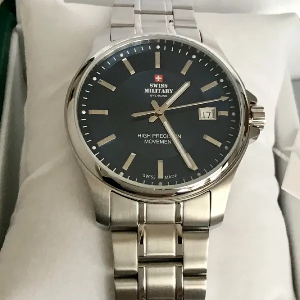 Ceas de mână pentru bărbați Swiss Military SM30200.03 Cuarț/ 39 mm photo 4
