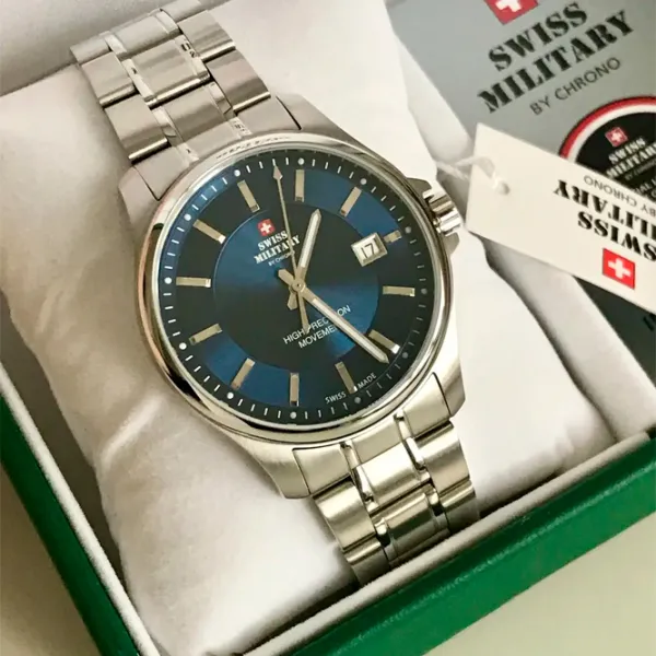 Ceas de mână pentru bărbați Swiss Military SM30200.03 Cuarț/ 39 mm photo 8