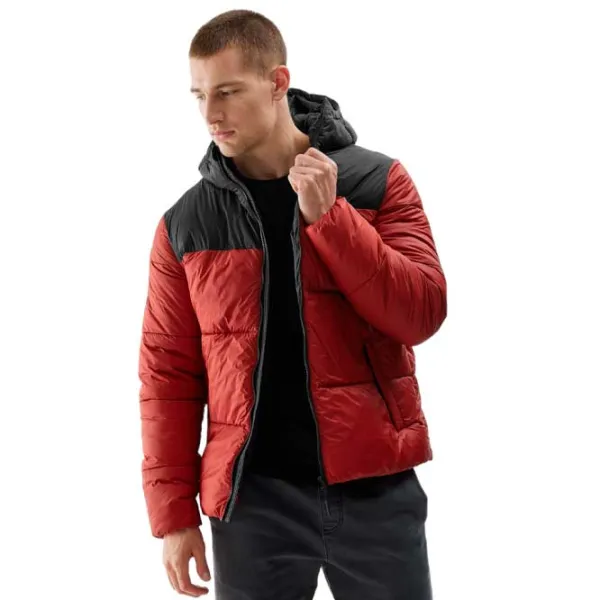 Ветровка для мужчин 4F 4FAW23TDJAM243-61S Осень - Зима/ Красный photo 4 Ветровка для мужчин 4F 4FAW23TDJAM243-61S Осень - Зима/ Красный photo 4