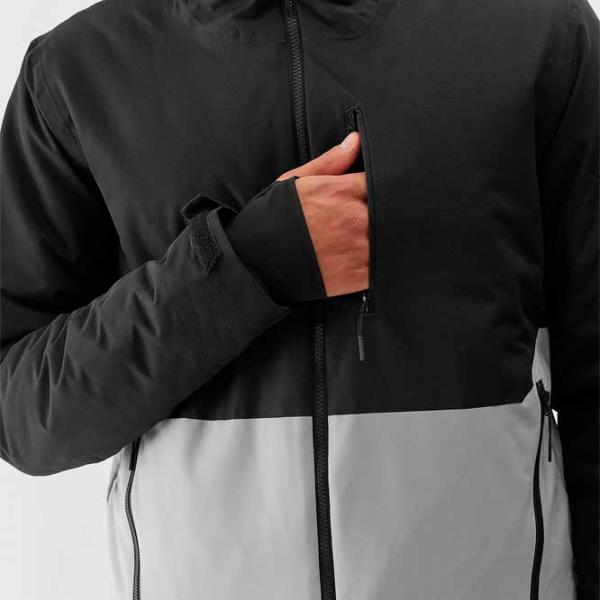 Ветровка для мужчин 4F 4FRAW23TTJAM446-20S Демисезонная/ Черный photo 3 Ветровка для мужчин 4F 4FRAW23TTJAM446-20S Демисезонная/ Черный photo 3