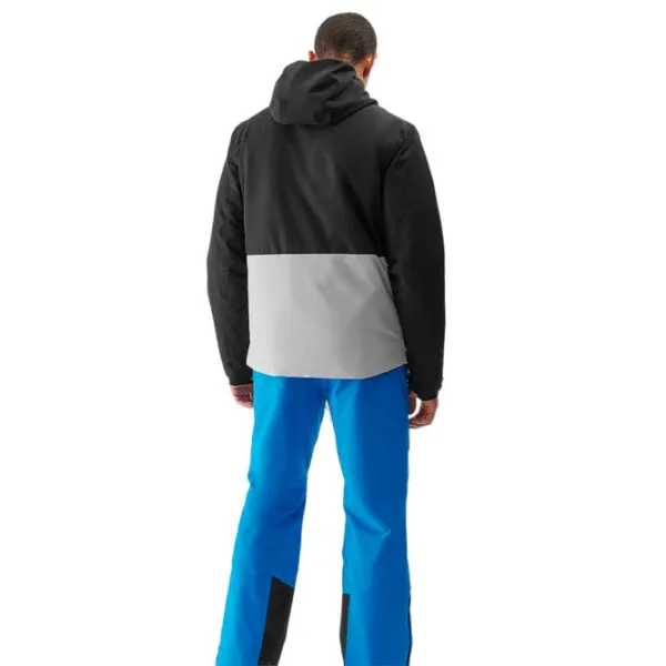 Ветровка для мужчин 4F 4FRAW23TTJAM446-20S Демисезонная/ Черный photo 4 Ветровка для мужчин 4F 4FRAW23TTJAM446-20S Демисезонная/ Черный photo 4