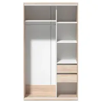 Dulap Coupe Fabrik Home 10926121 120 x 60 x 216 / PAL / Stejar Sonoma photo 3