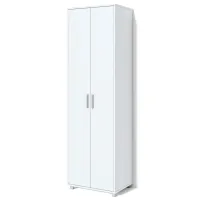 Dulap Linear Fabrik Home Modul №2 60 x 42.5 x 200 / PAL / Frasin alb photo 2