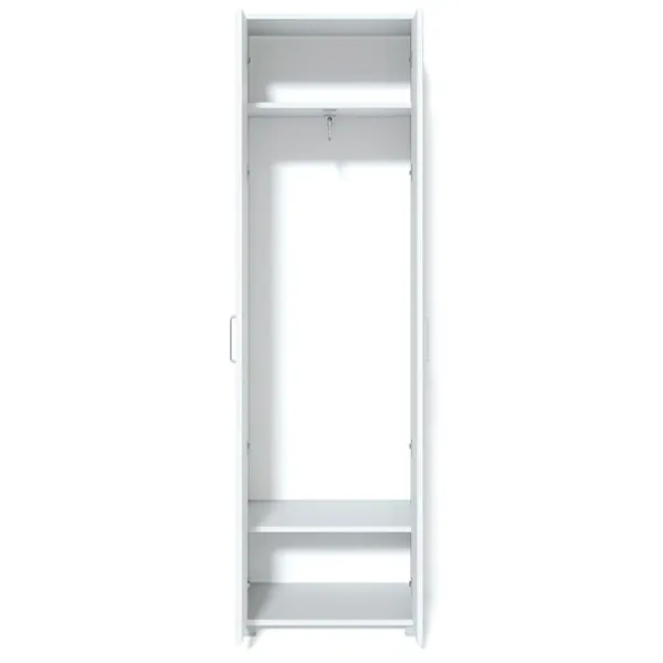 Dulap Linear Fabrik Home Modul №2 60 x 42.5 x 200 / PAL / Frasin alb photo 4