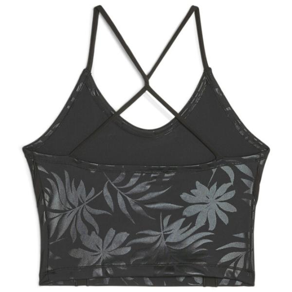 Bustieră pentru femei Puma Studio Ultrabare Aop Crop Top Black photo 2