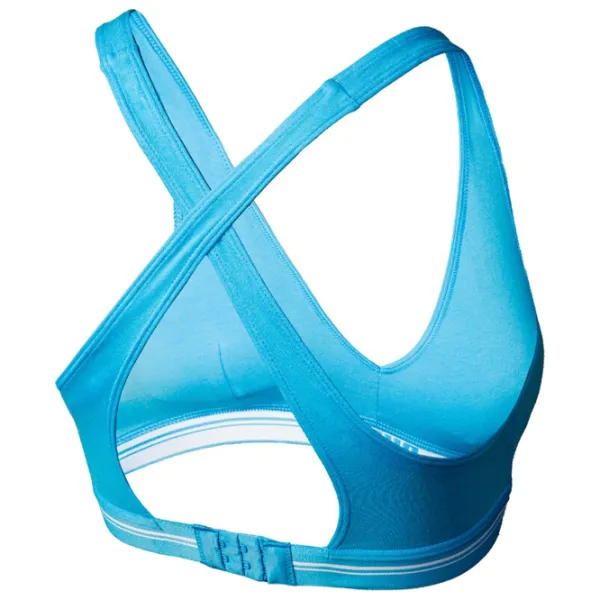 Топ для женщин Puma Cross-Back Padded Top Синий photo 2
