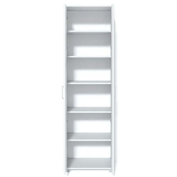 Dulap Linear Fabrik Home Modul №3 60 x 42.5 x 200 / PAL / Frasin alb photo 3 Dulap Linear Fabrik Home Modul №3 60 x 42.5 x 200 / PAL / Frasin alb photo 3