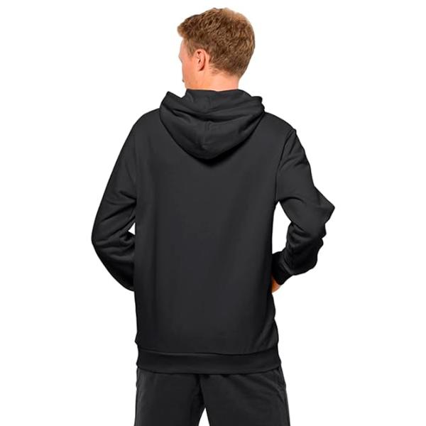 Hanorac pentru bărbați Jack Wolfskin Essential Hoody M Drept/ Black photo 3