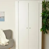 Шкаф Линейный Fabrik Home Belford 95 x 50.6см x 197 / ЛДСП / Белый ясень photo 4