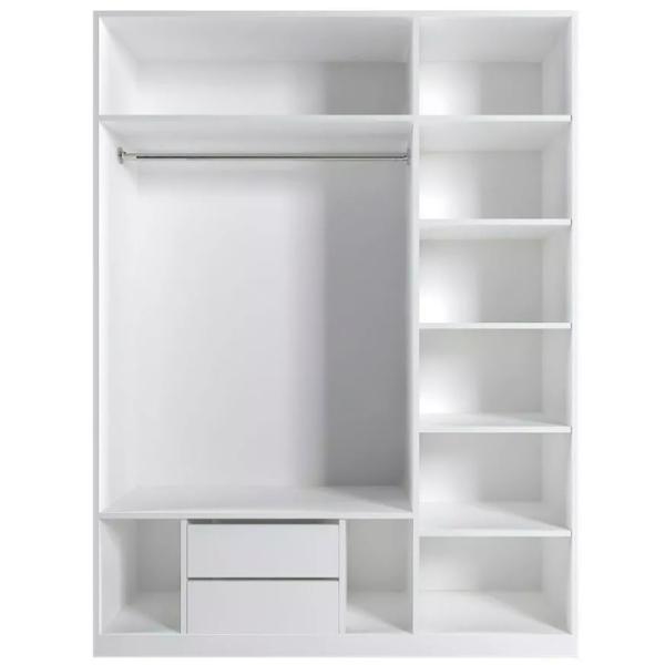 Шкаф Линейный Fabrik Home Mezzo 150 x 50см x 200 / ЛДСП / Белый ясень photo 2