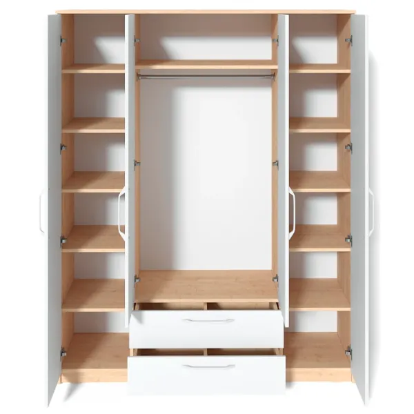 Dulap Linear Fabrik Home Linia №1 160 x 50 x 200 / DSP / Maple photo 3
