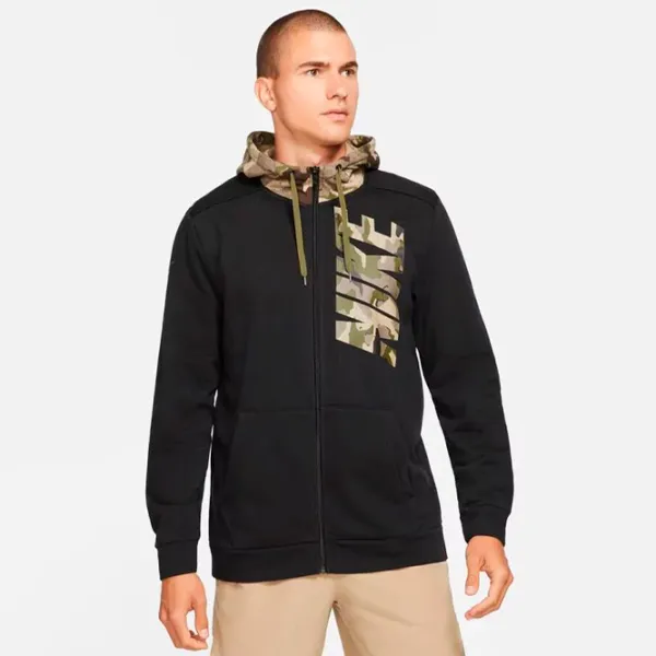 Толстовка для мужчин Nike Camo Training Прямой/ Черный photo 2