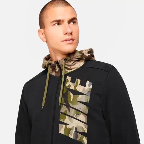 Толстовка для мужчин Nike Camo Training Прямой/ Черный photo 6