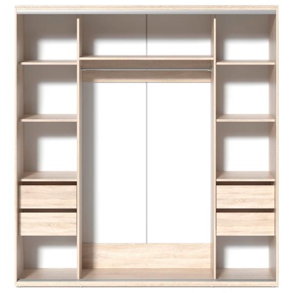 Dulap Coupe Fabrik Home 10926161 200 x 60 x 216 / PAL / Stejar Sonoma photo 3