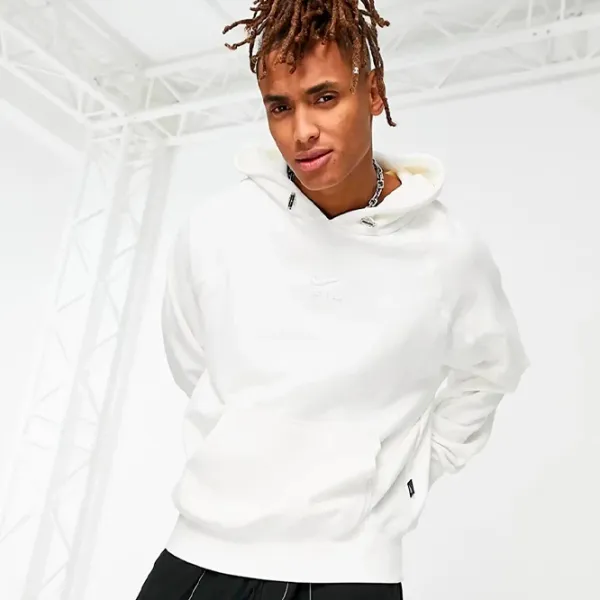 Hanorac pentru bărbați Nike M Nsw Air Ft Drept/ White photo 2