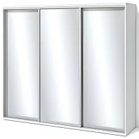 Dulap Coupe Fabrik Home 10926203 240 x 60 x 216 / PAL / Frasin alb photo 2